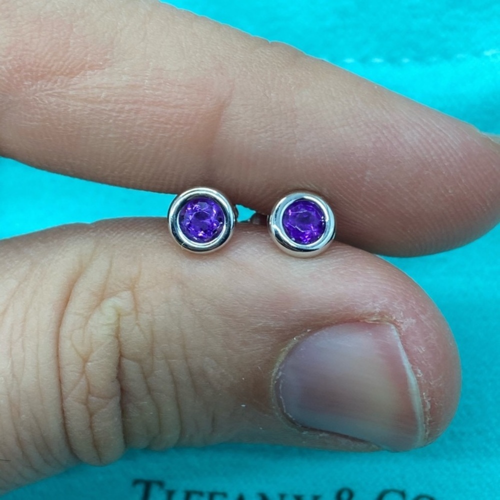 Tiffany &co ElsaPeretti Color By The Yard earrings
